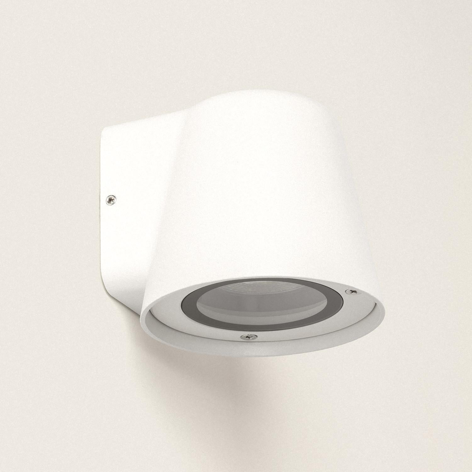Ledkia - Aplique de Pared Exterior Aluminio Darjan Oroco II, Blanco ...