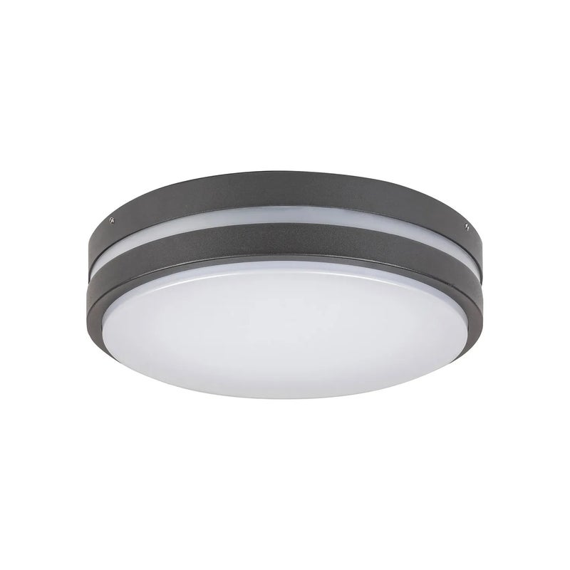 Lampa sufitowa zewnętrzna Hamburg LED 10W Neutralna biel 720lm antracytowo-biała IP44 Rabalux