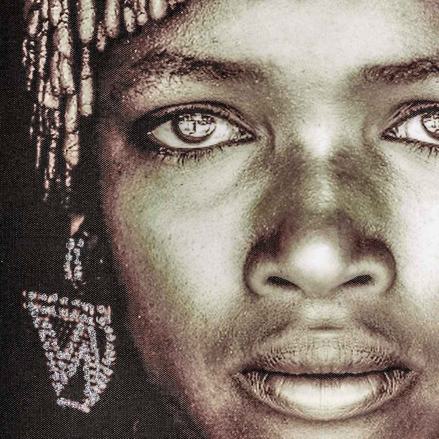 COUPLE AFRICAIN ENCADRÉ - 3