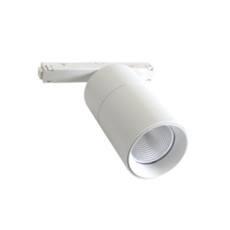 Spot LED sur Rail Magnétique 48V 15W Orientable BLANC - Blanc Chaud 2300K - 3500K - SILUMEN - 2