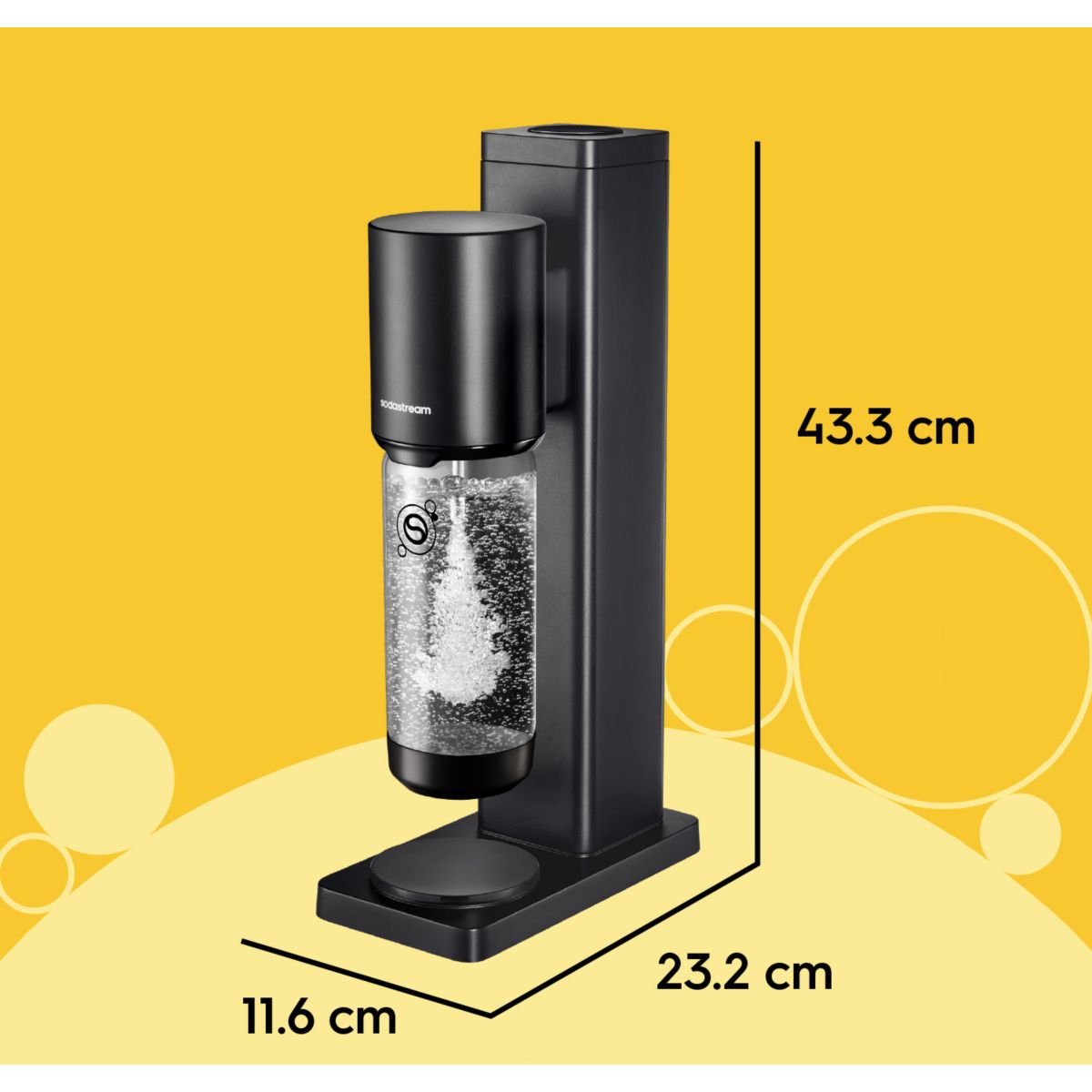 Machine à soda SODASTREAM FRESH Noire 1013711330 | Leroy Merlin
