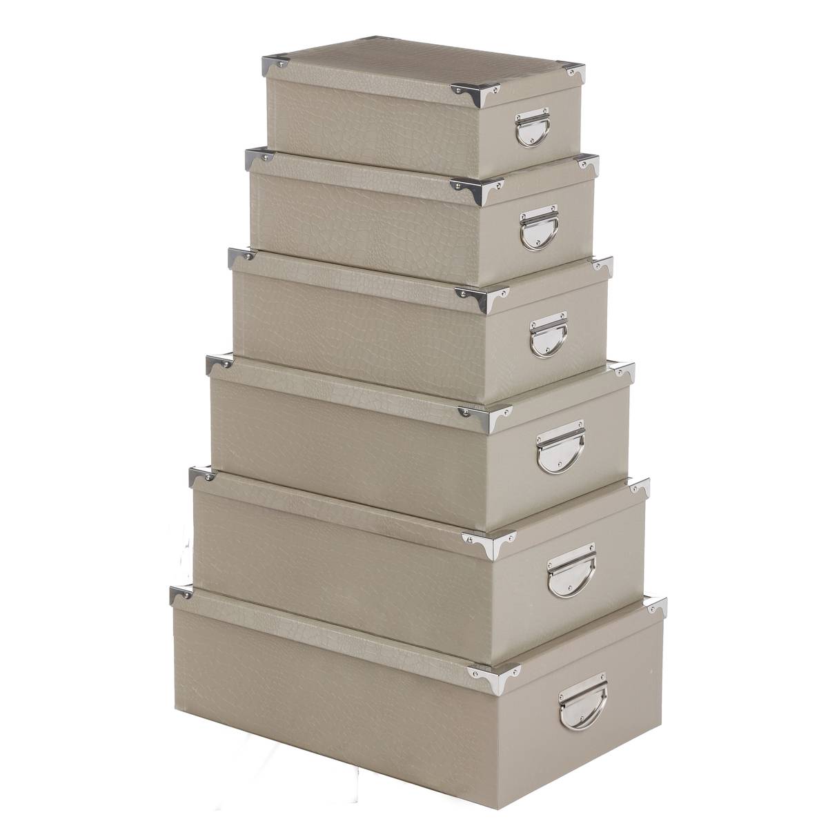 5Five Simply Smart 5Five, Set Di 6 Scatole Di Coccodrillo , Leroy Merlin