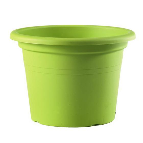 Vaso rotondo in plastica per fiori, ortaggi, interni ed esterni, 35