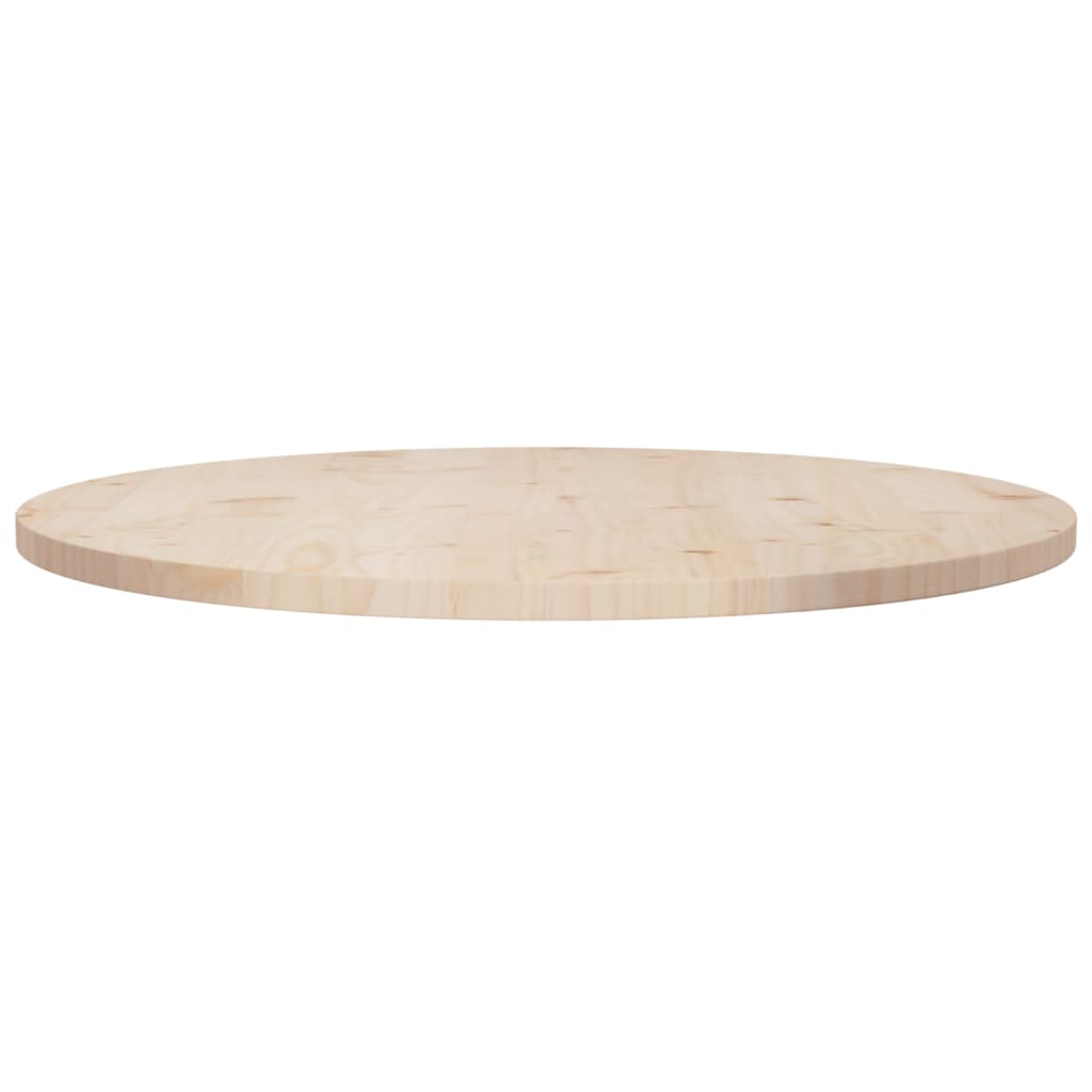 Tablero de mesa | superficie de mesa | tablero de escrito madera maciza de pino ø80x2,5 cm cfw29606
