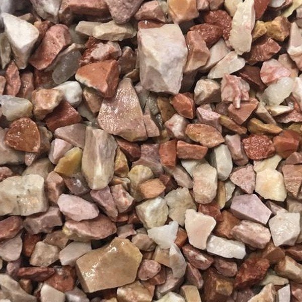 sac de +/- 150 kg = 2,M² Gravier rose 4/8 - 2