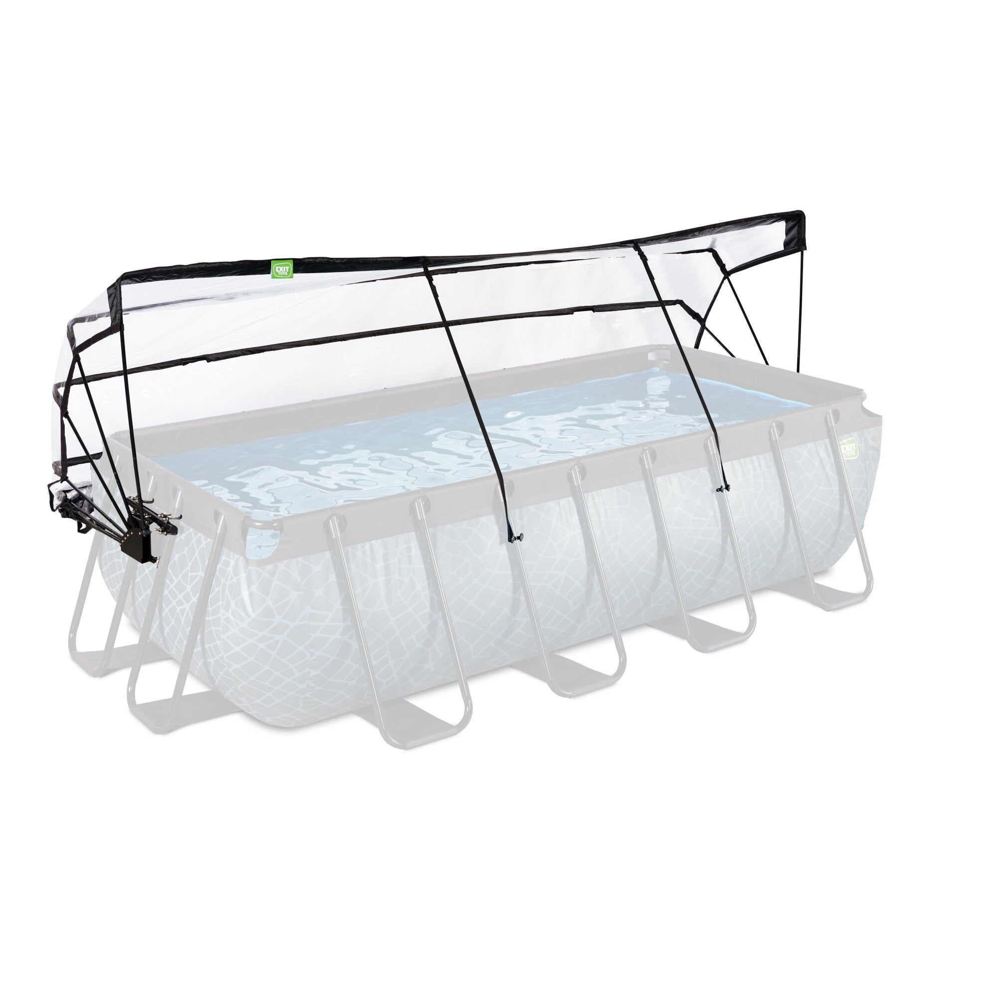 Dôme de piscine EXIT 400x200cm - universel - 2