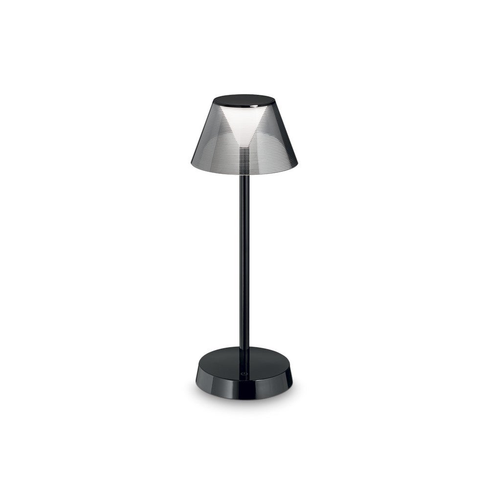 Ideal Lux  Lampe De Table Lolita Métal Noir 1 Ampoule 34,5Cm , Leroy Merlin