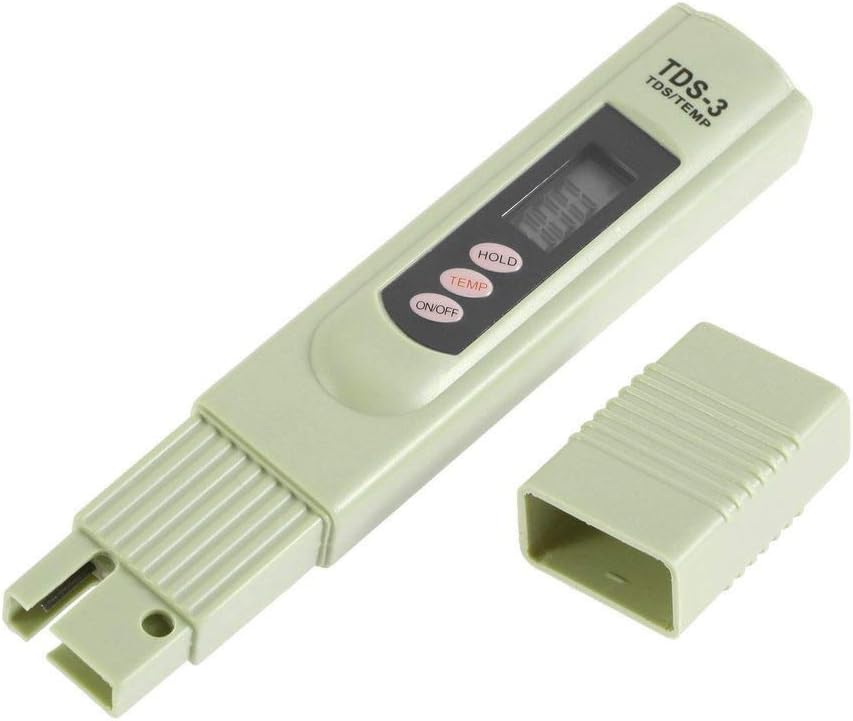 Tester jakości wody TDS-3 - Cyfrowy analizator z temperaturą, do basenu, akwarium, hydroponiki