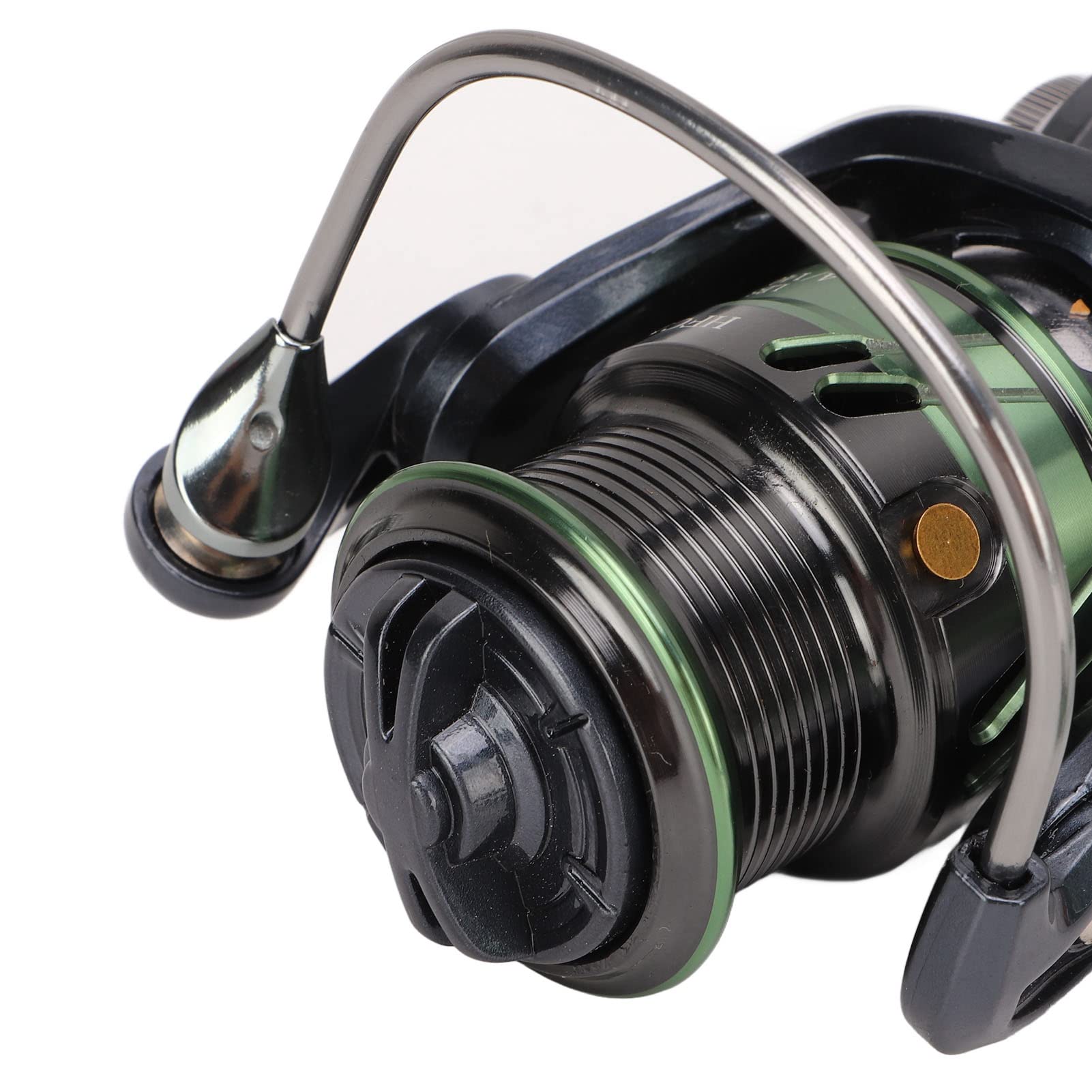 Mulinello da pesca Full Metal HFC1500 Gapless con vite a bilanciere Mulinello da pesca con esca per stagno - 8
