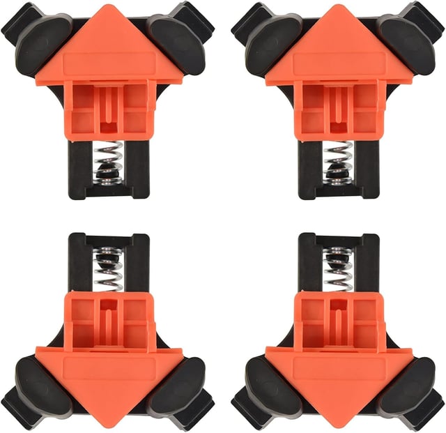 Presses D’angles, Serre Joint Angle, Pinces à Angle Droit, pour Construire des Caisses en Bois, des Cadres Photo, des Boîtes aux Lettres, des Tiroirs