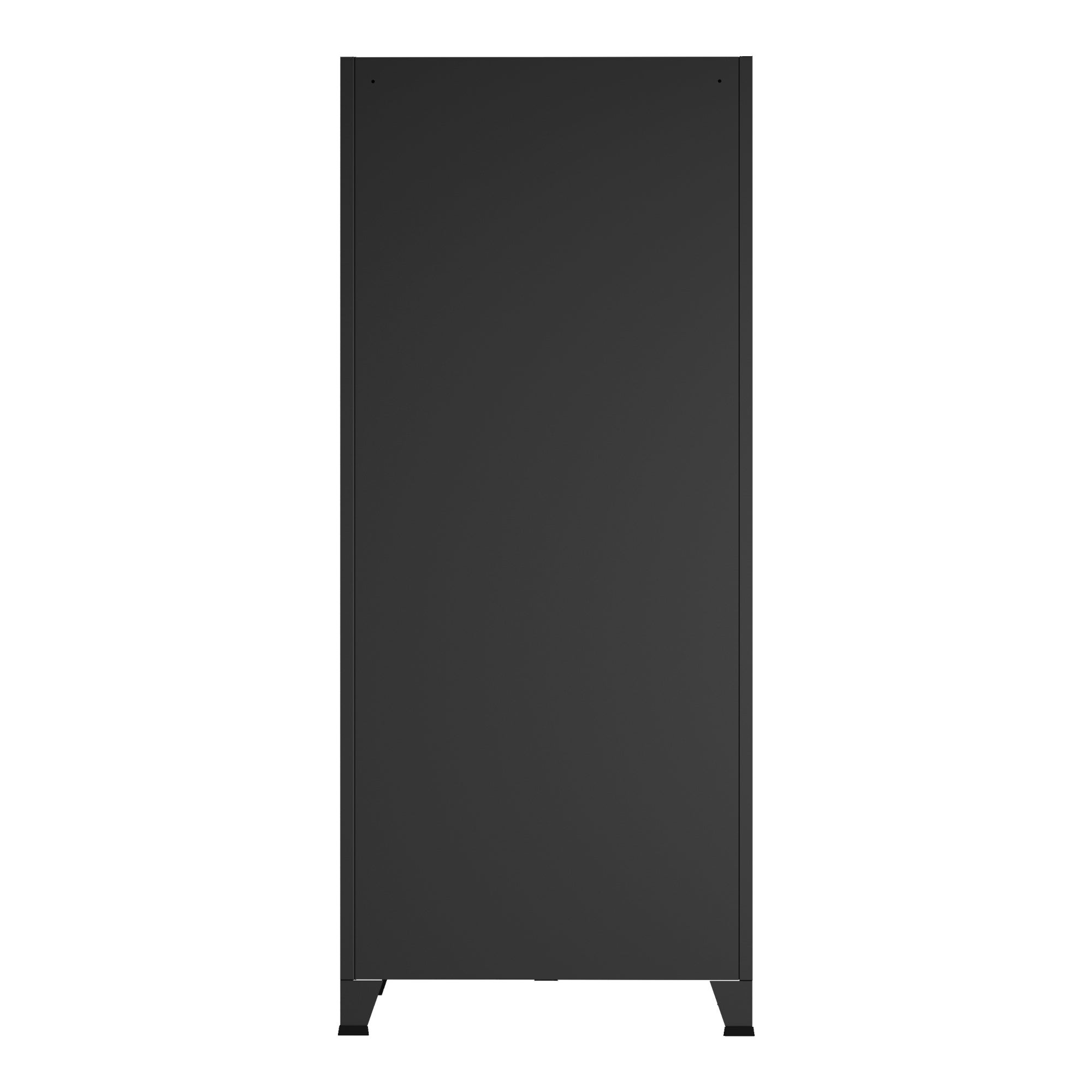 Armoire de chambre Hankasalmi acier 180 x 90 x 40 cm noir [en.casa] - 9