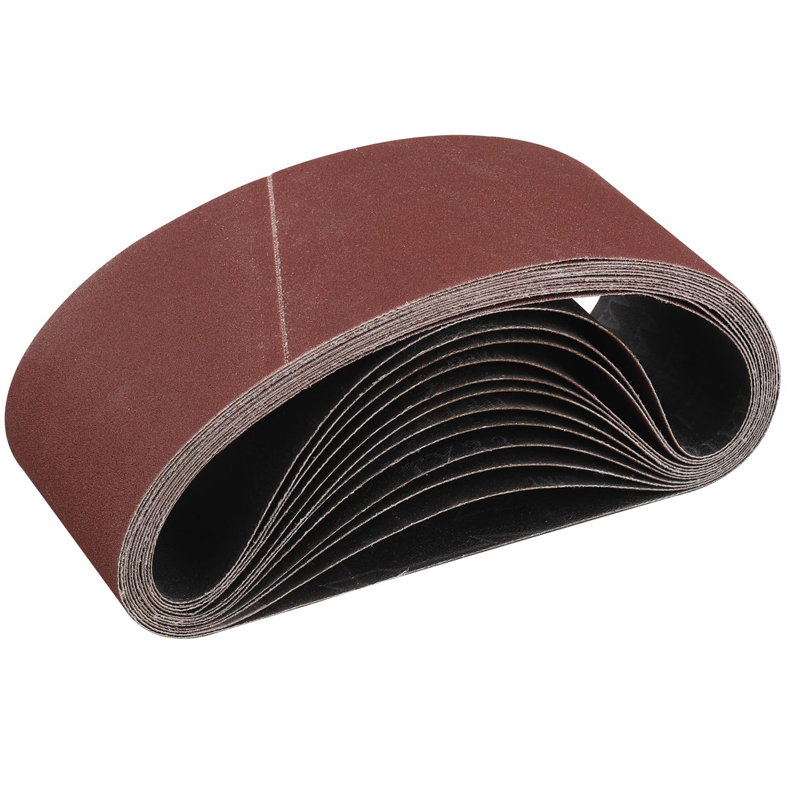 10 Bandes Abrasives PFERD BA 75x2250 X Z 60 - Pour Métal, Bois, Pierre, Grain 60