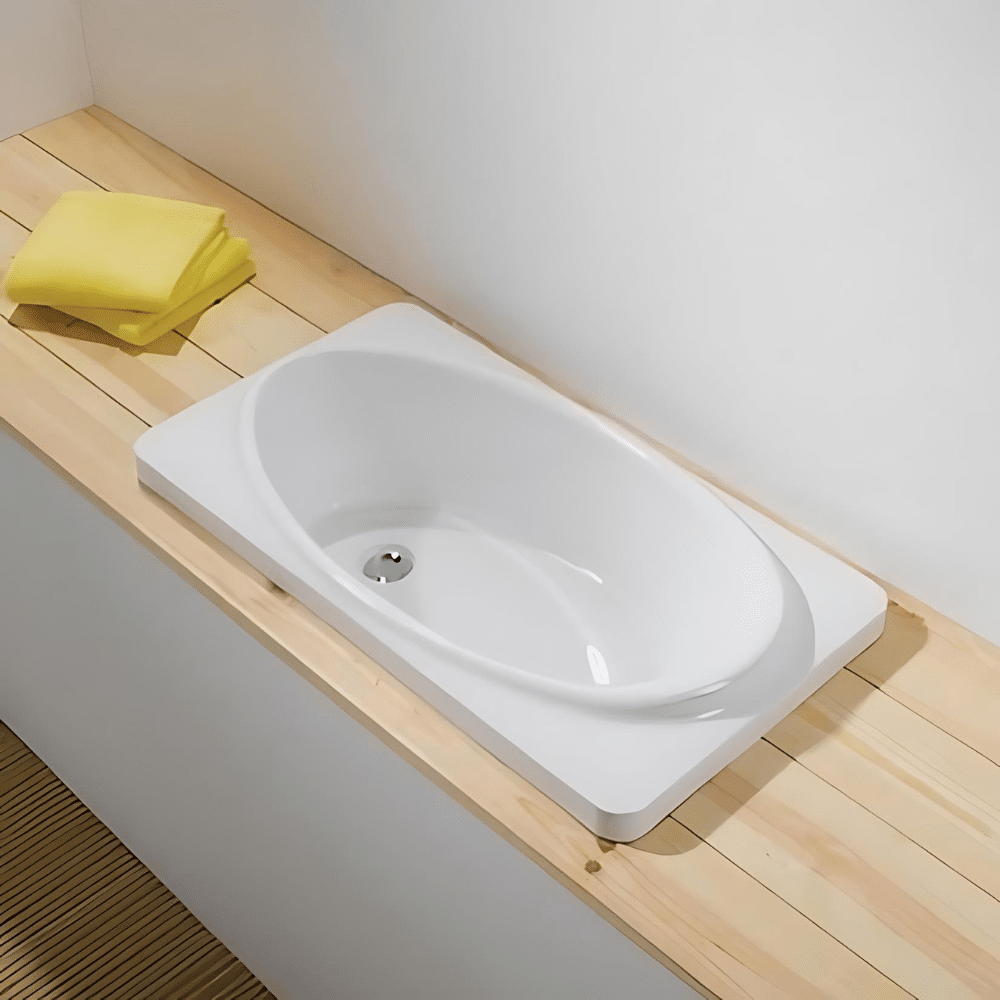 Pack baignoire bébé 1000/520 mm + bonde + siphon - 3