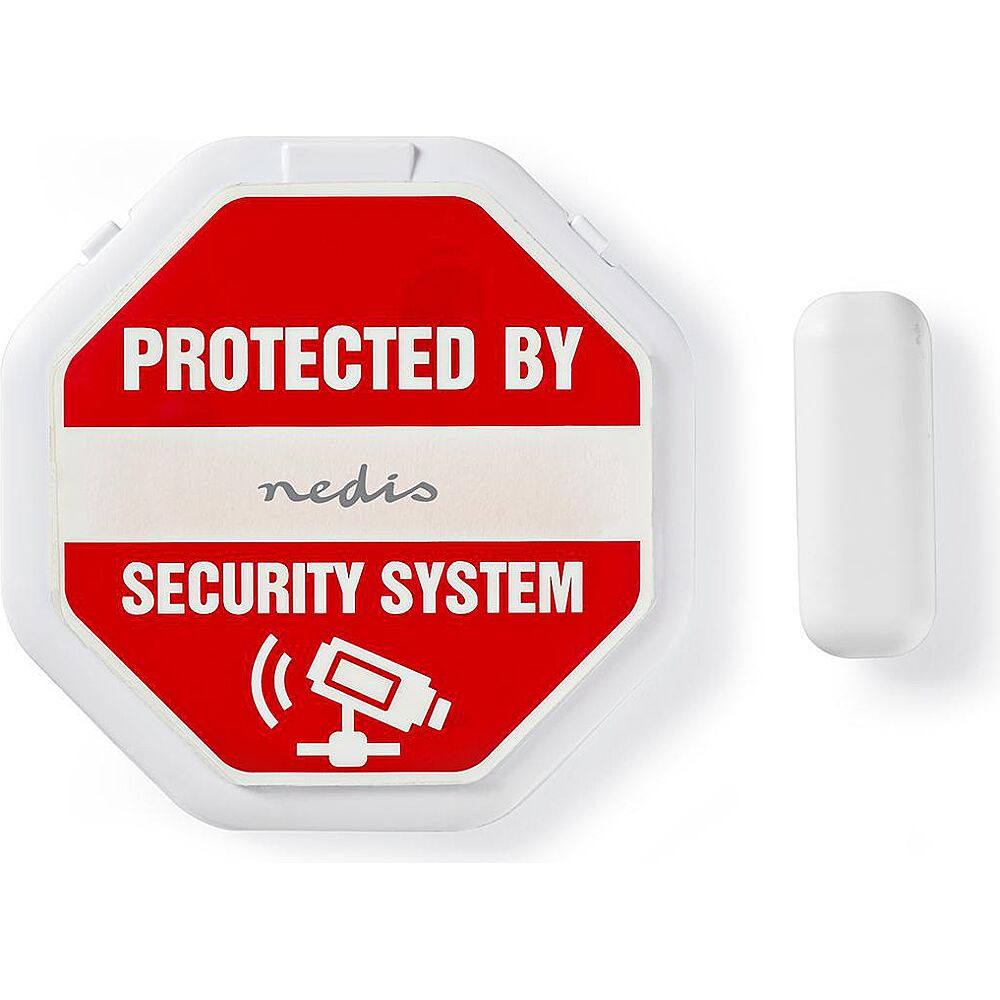 Allarme Wireless Per Finestra/porta Switchalarmde, 110dB, Con Due Telecomandi, Bianco, EF_DE-KS-SF03R - Foto 2
