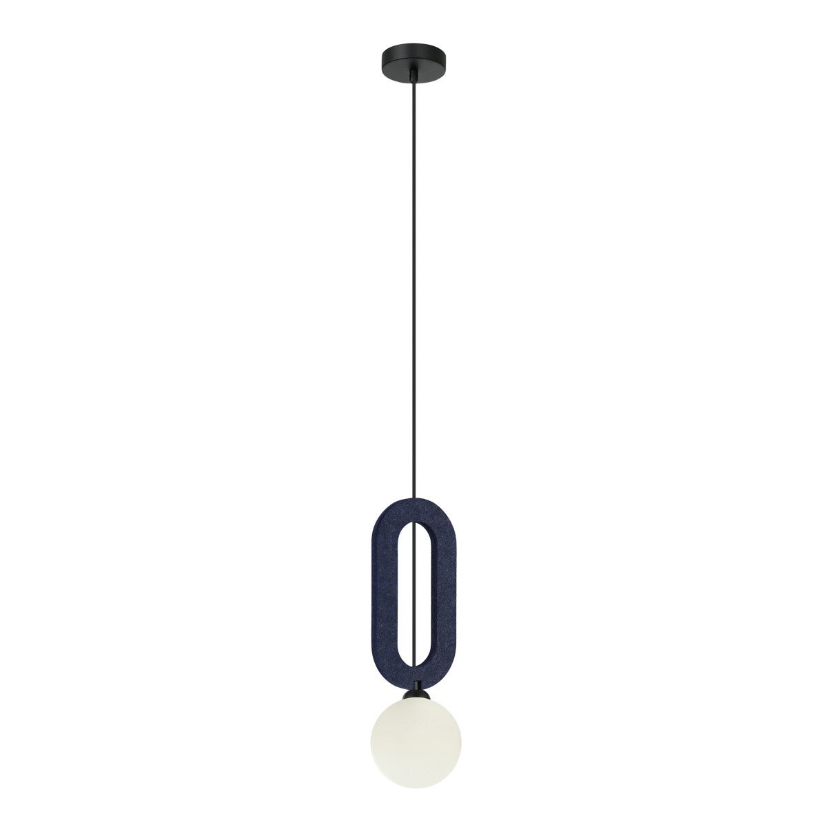 Lampa wisząca MASSO czarna 1 x G9 x 25W wym: 118 x 12 x 12 cm Italux