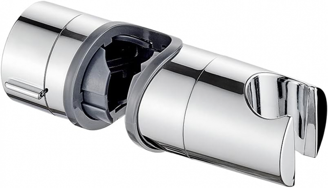 Support de pommeau de douche de rechange, support de pommeau de douche de salle de bain, réglable, sans perforation, argent