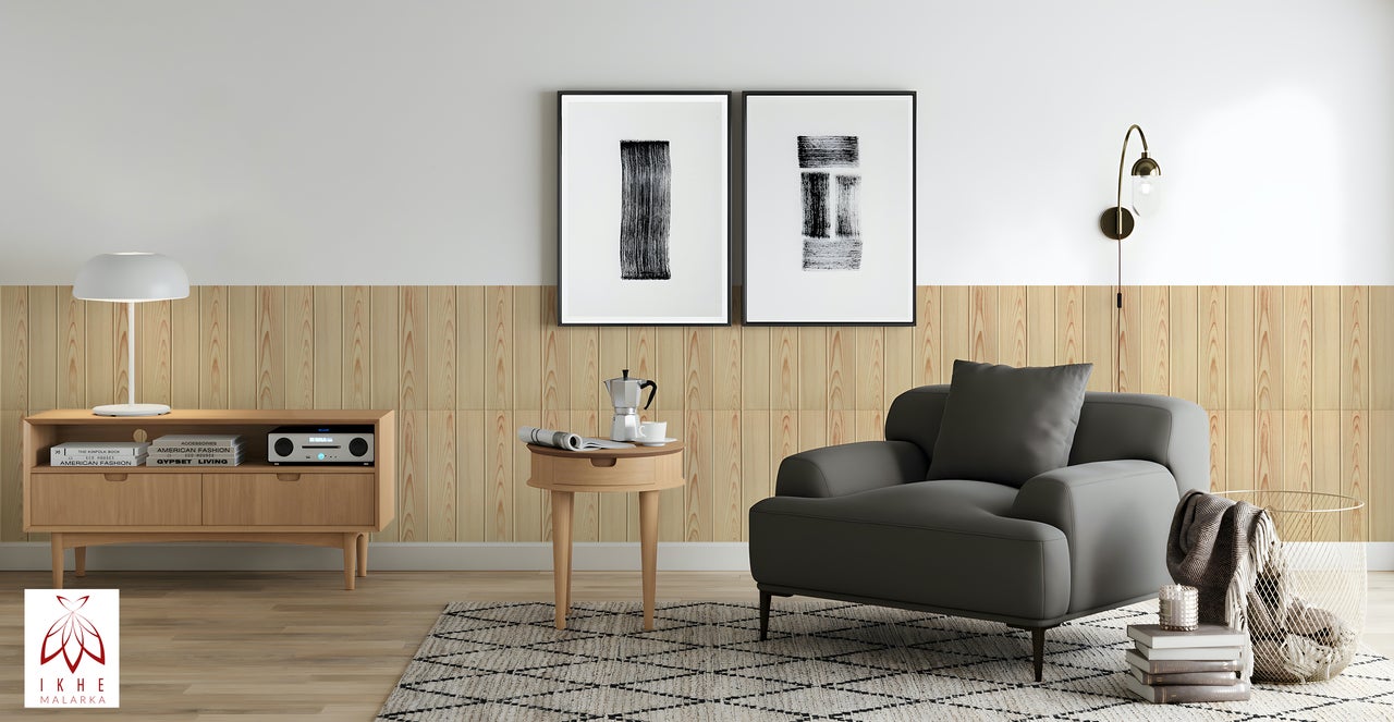 (20 m² = 80 pièces) / panneaux muraux revêtement mural panneaux de plafond plaques imitation Aspect bois MATÉRIAU POLYSTYRÈNE 2 mm d'épaisseur 0104 - 2