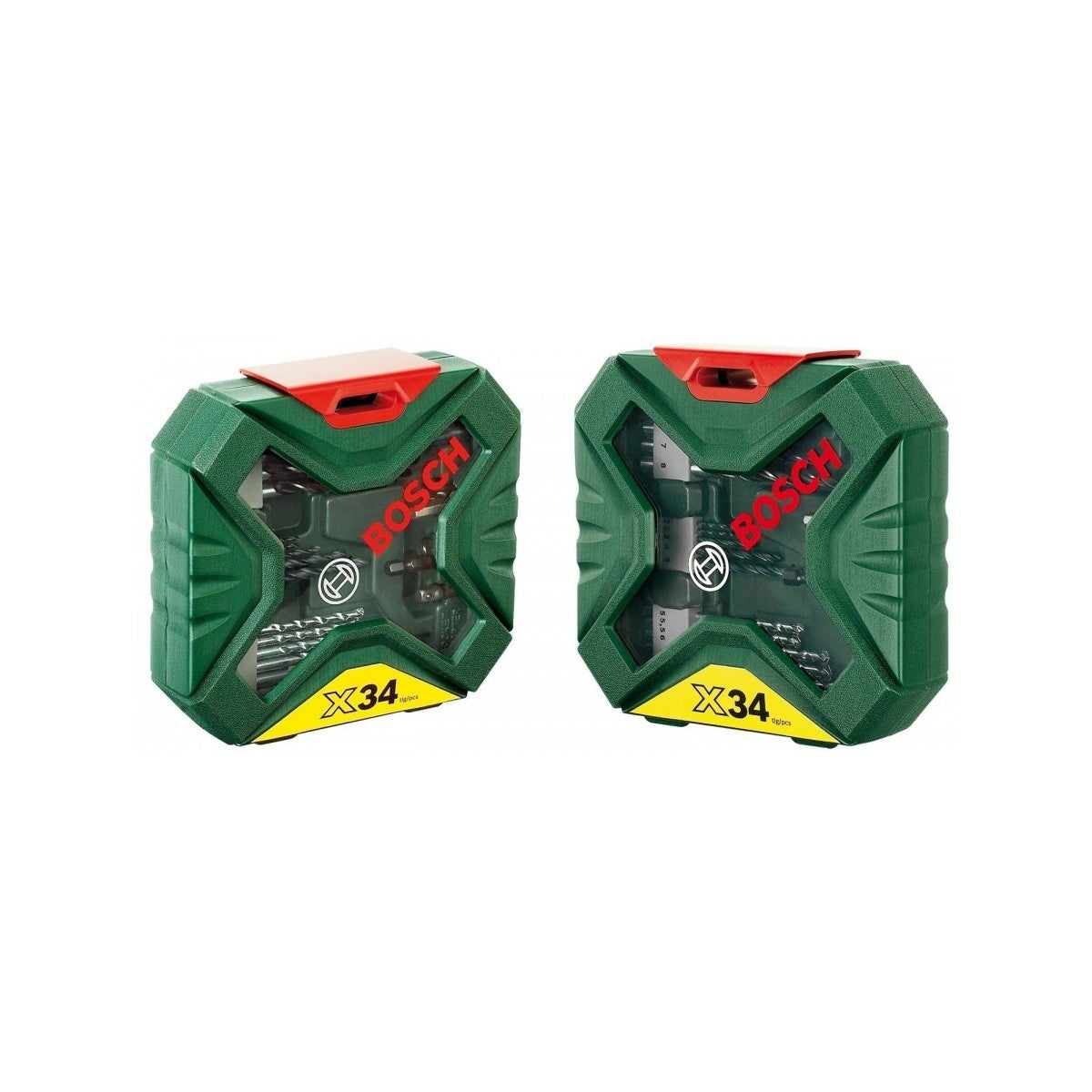 Coffet 34 pièces Bosch Embouts de vissage X-line Classic + forets - 2