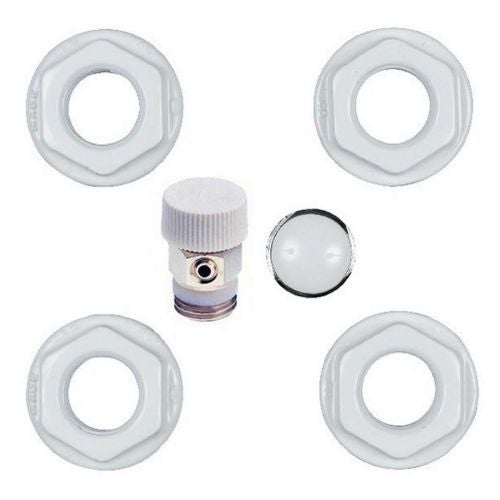 5 Tappi Per Valvola Radiatore | Universali, Girevoli In PP - Protezione Per Bambini - Foto 8