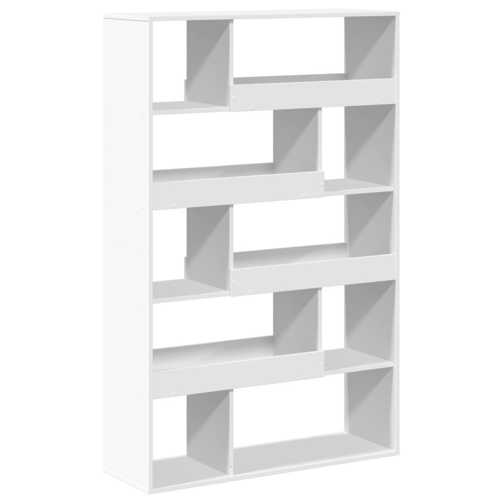 Biombo separador de ambientes - madera ingeniería blanco 100x33x156,5 cm