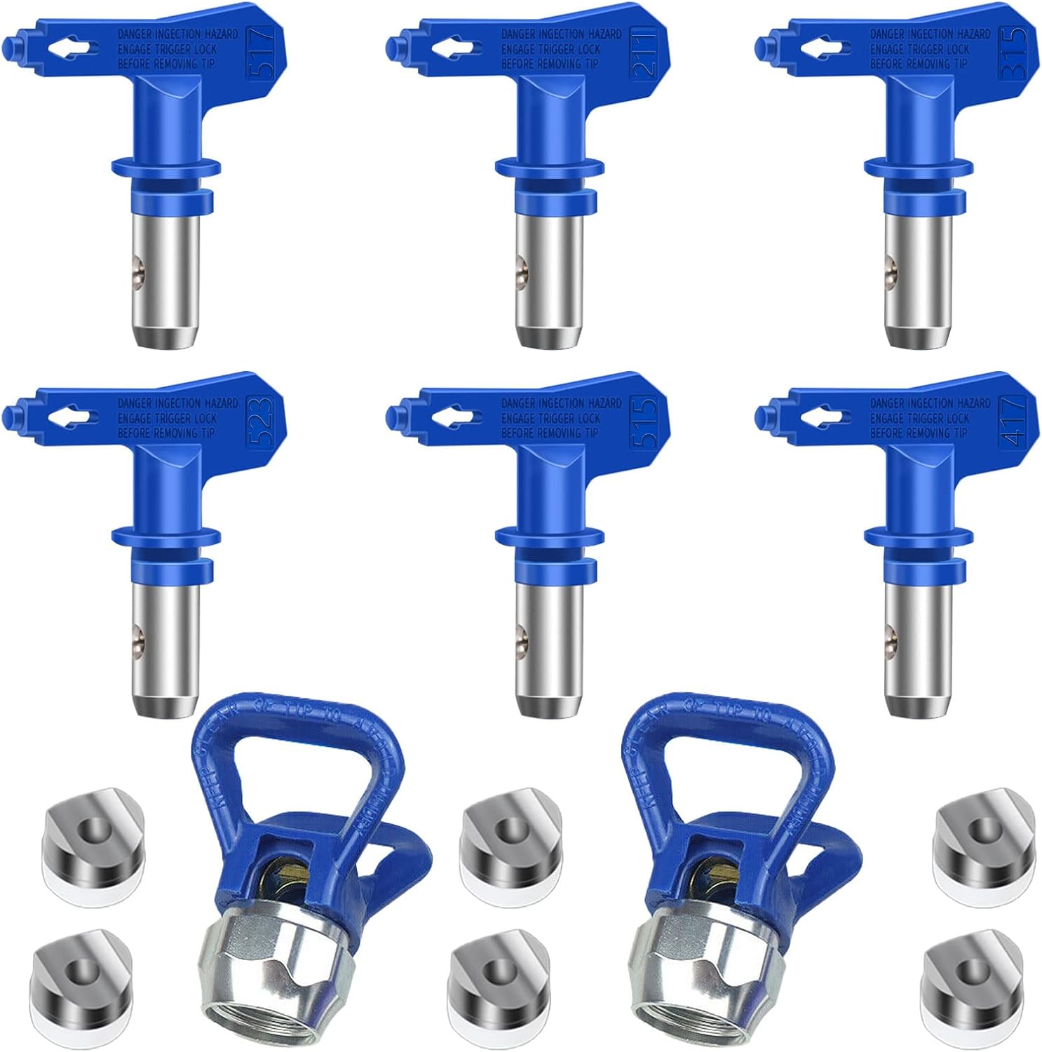 Lot 3 Buses Inclinées Pour Karcher/laveuse Haute Pression - Raccord Rapide 1/4", Baguette De Pulvérisation