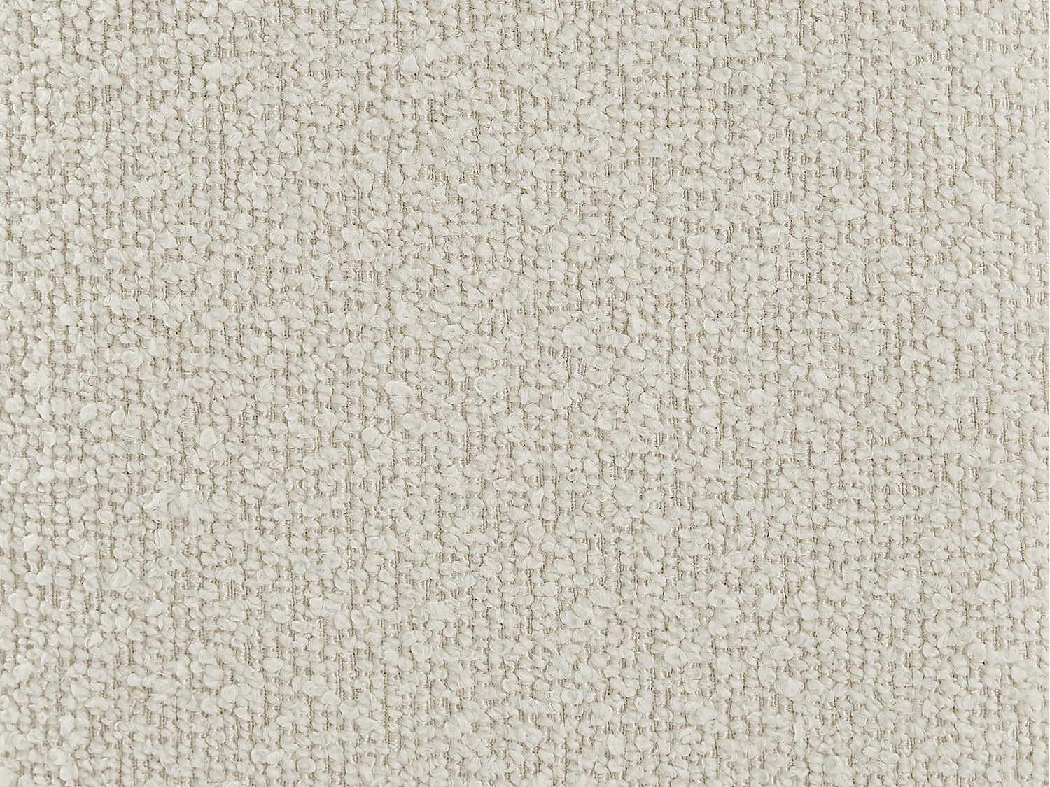 Canapé 3 places en tissu bouclette blanc ivoire LERICI de Pascal Morabito - 6