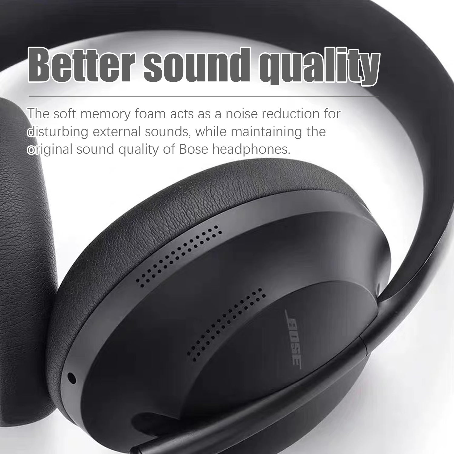 Coussinets pour casque BOSE 700/NC700 Black - 6