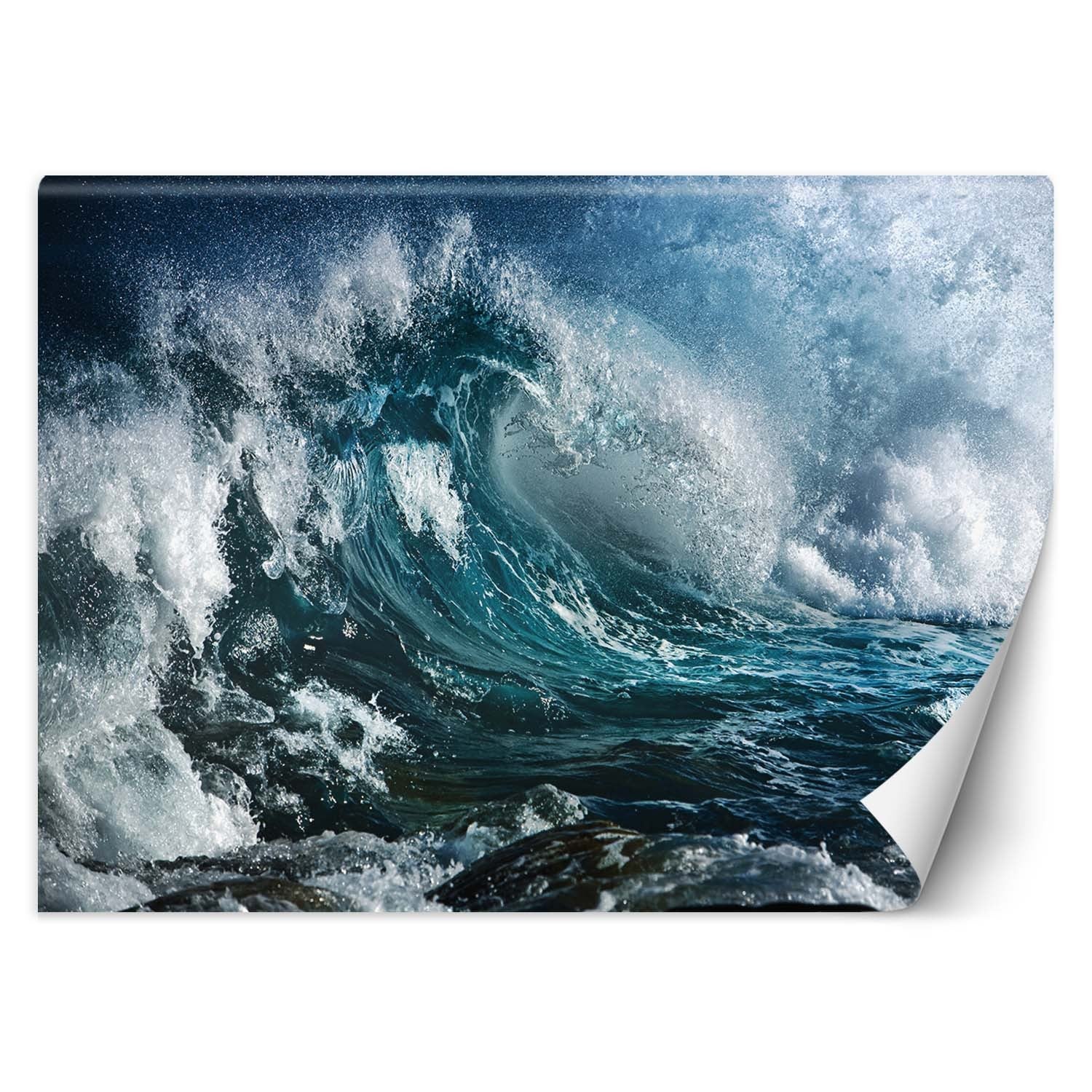 Fototapeta, Wzburzone morze 450x315