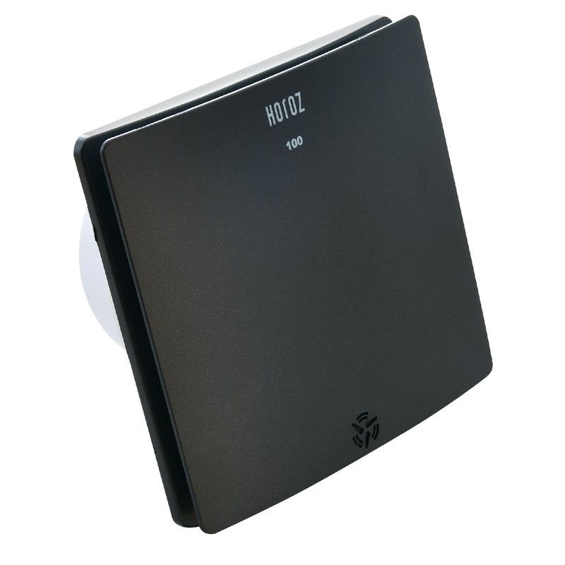 Wentylator wyciągowy 100mm plastikowy FELIX antracytowy 500.110.100 HOROZ ELECTRIC