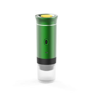 Macchina Caffè Portatile Meseto – Autoriscaldante USB-C – 3 In 1 Per Macinato, Capsule NS E DG – Batteria 7500 MAh