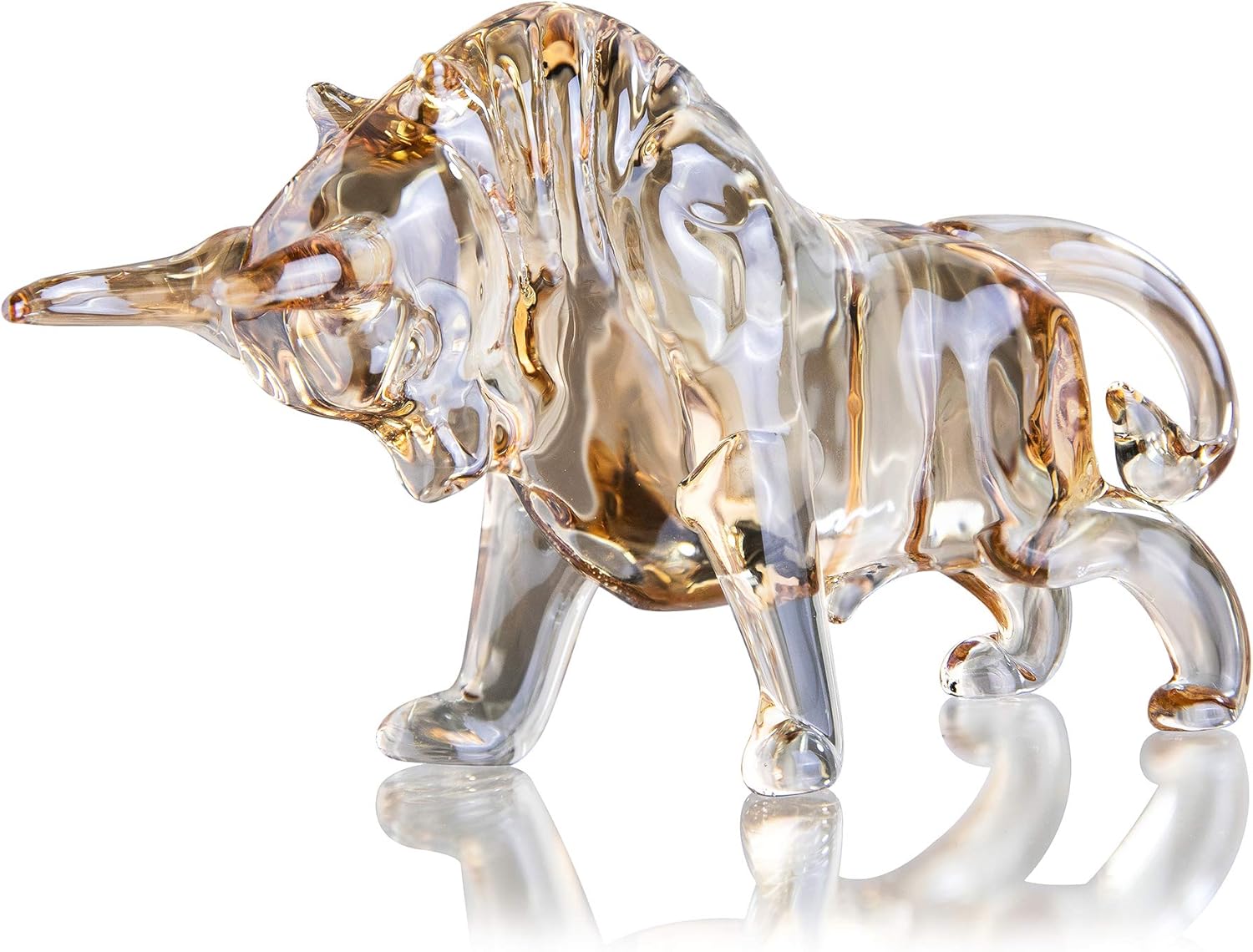 H&D HYALINE & DORA Figurine Écureuil En Cristal - Presse-papiers Ornement Déco