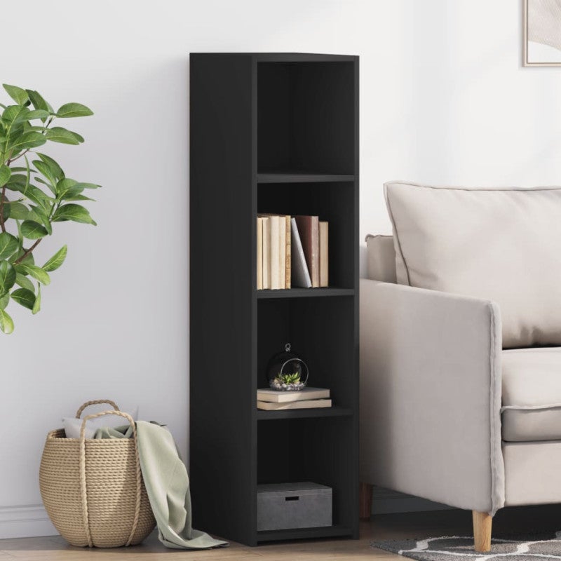 Bufet VidaXL Klasyczny Czarny 30x41x124 cm Elegancki i Praktyczny