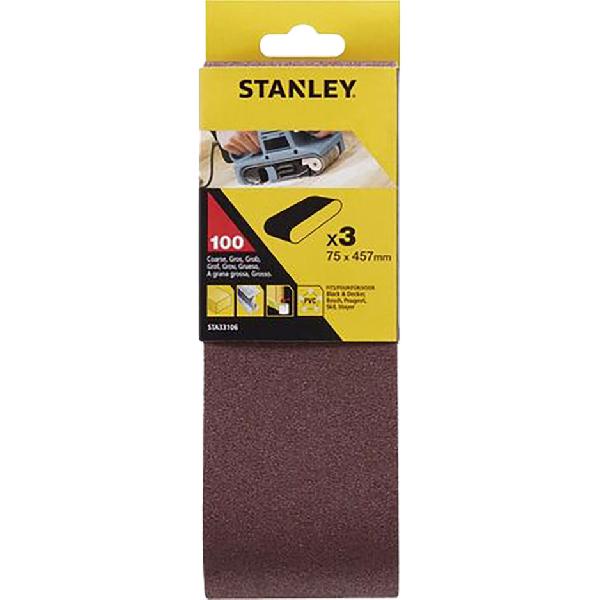 10 Bandes Abrasives 75 X 457 Mm Grain 40 - Papier De Verre Ponceuse à Bande Pour Métal Et Bois