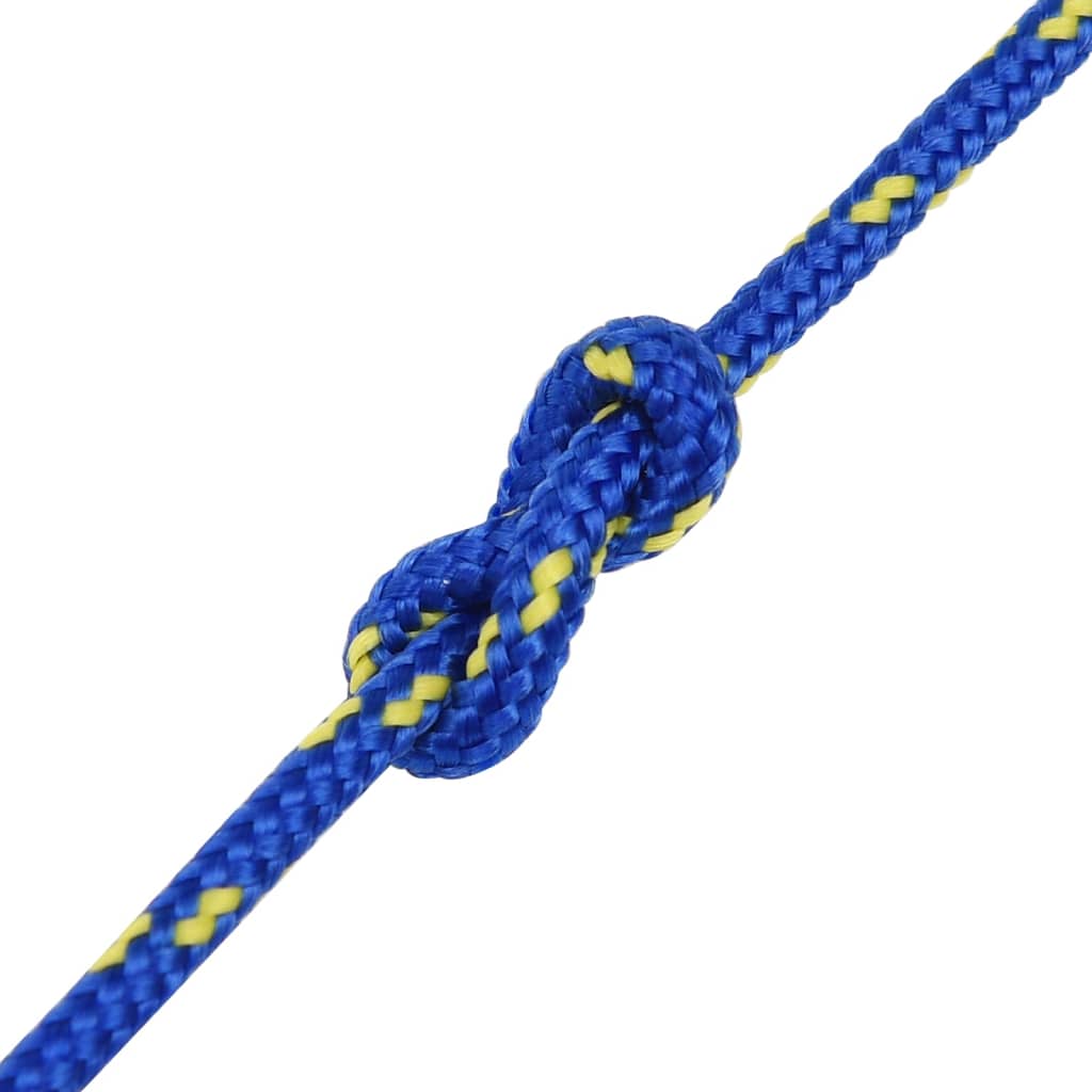 Corda | Cordão de 4 mm 50 m polipropileno azul CFW29317 - 5