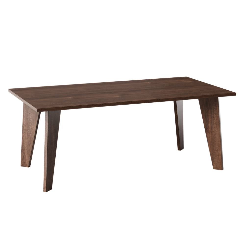 KOLM Stół HOLT 180 x 95 cm do kuchni, salonu, jadalni Dąb Czekoladowy