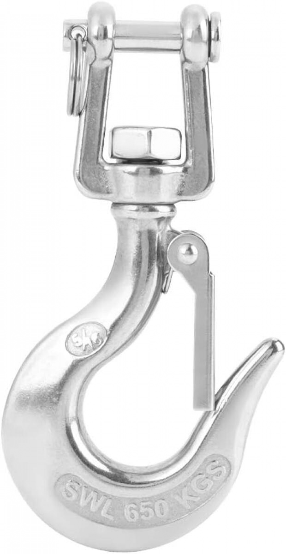Crochet Autobloquant En Acier Inoxydable 316 – Manille à Dégagement Rapide 6 Mm, Pour Voilier, Canot De Sauvetage Et Navigation
