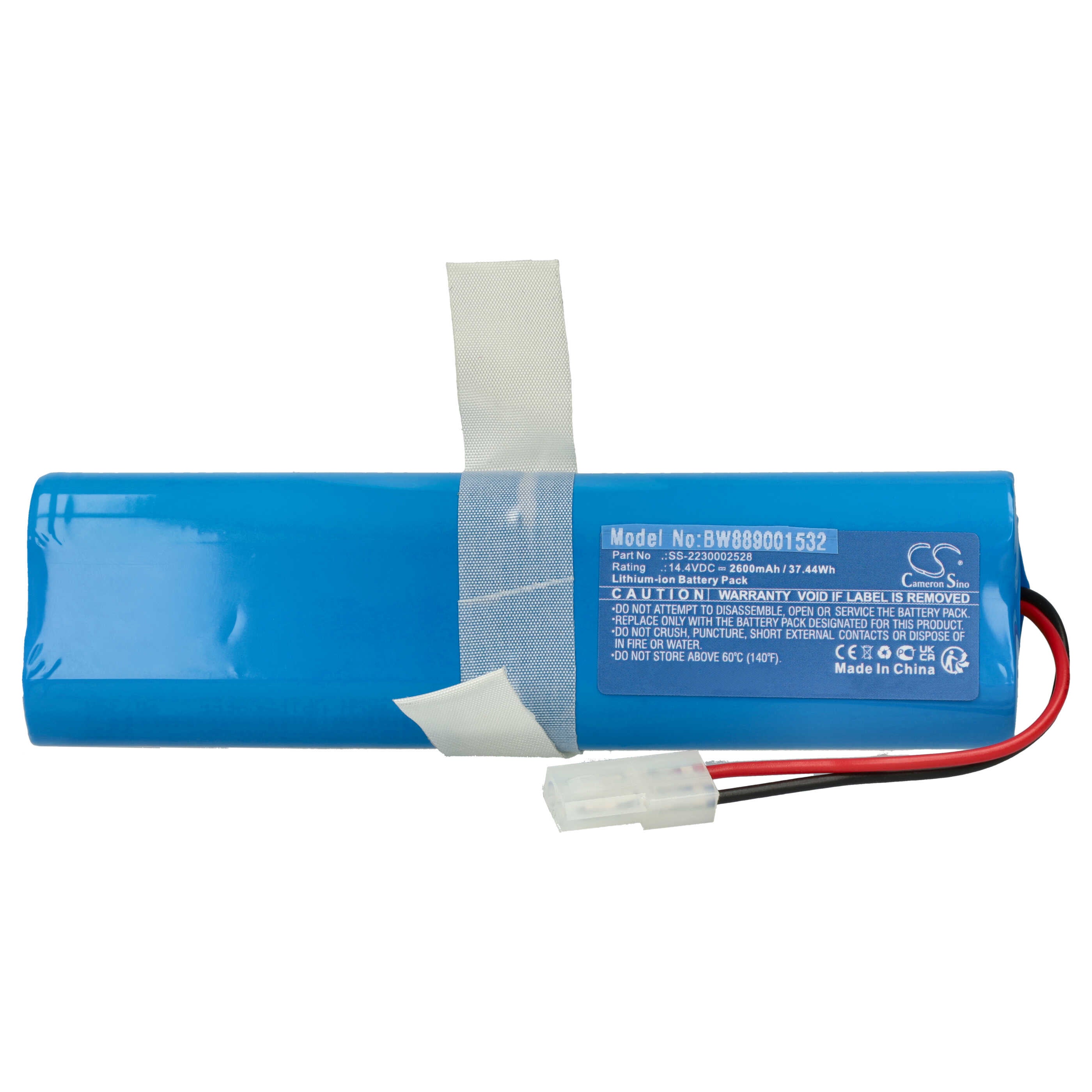 Batteria Aspirapolvere Rowenta Batteria Per Rowenta X-plorer Serie 20 - Ricambio Perfetto Per Il Tuo Aspirapolvere! (2600mAh, 14.4V) Batteria X T20