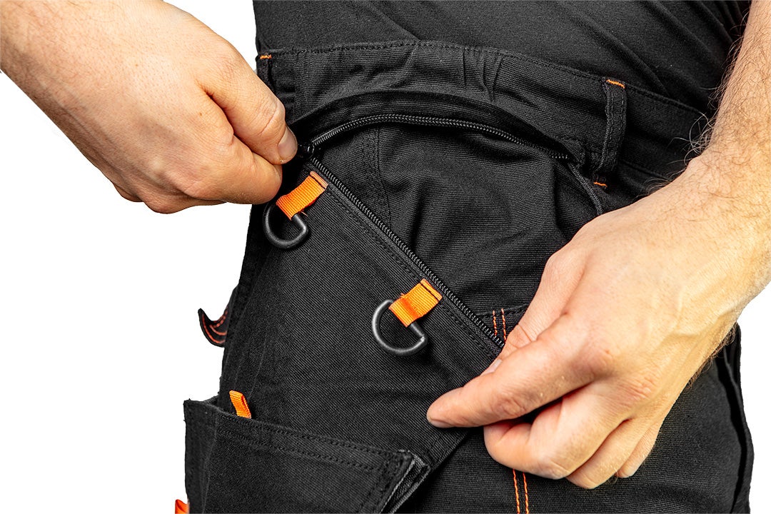 Spodnie robocze HD Slim, odpinane kieszenie, r. L NEO TOOLS - 4