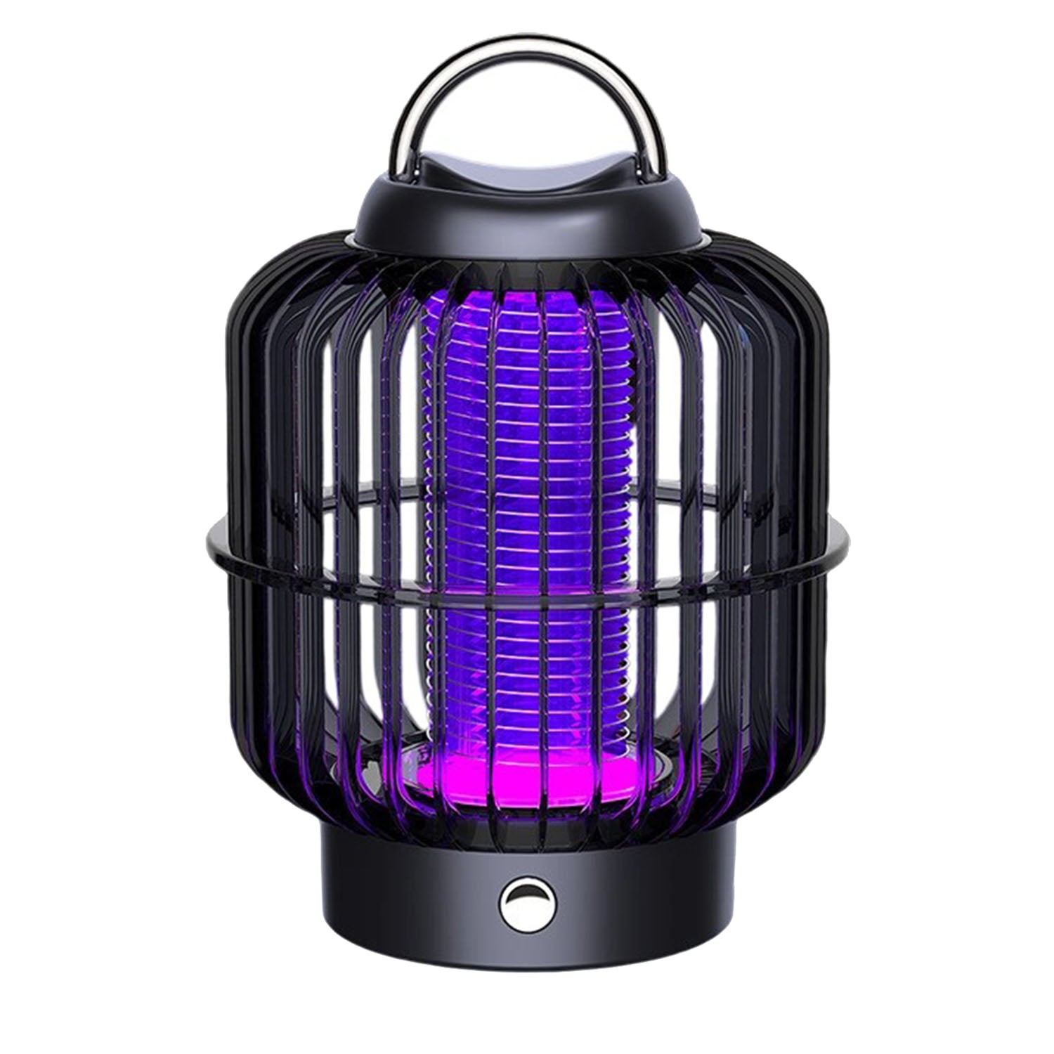 Lampa przeciw komarom do użytku zewnętrznego przeciw muchom do użytku wewnętrznego i zewnętrznego V kolory światła idealna na taras i ogrodu czarna