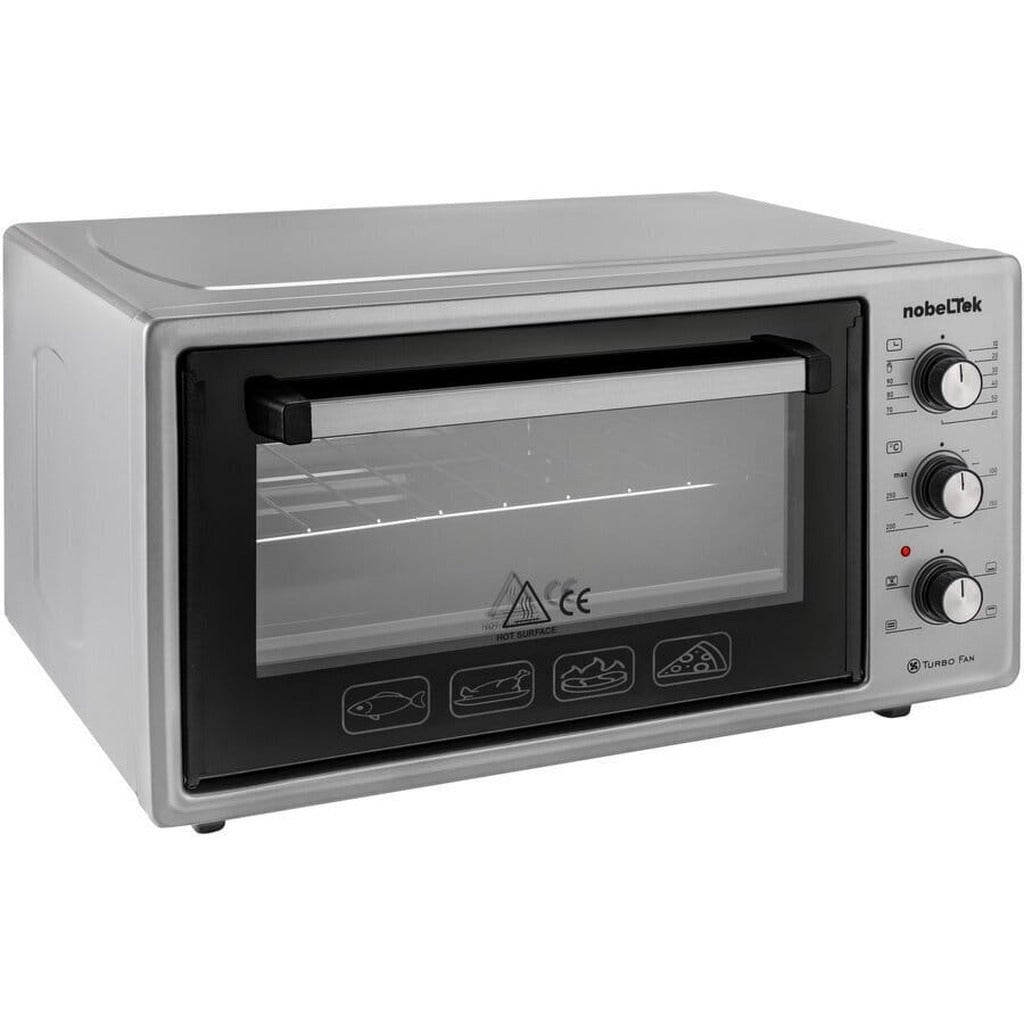 Cuptor Electric NobeLTek NLT FSO48X | 48L, 1600W, Grill, Ventilator, Timer