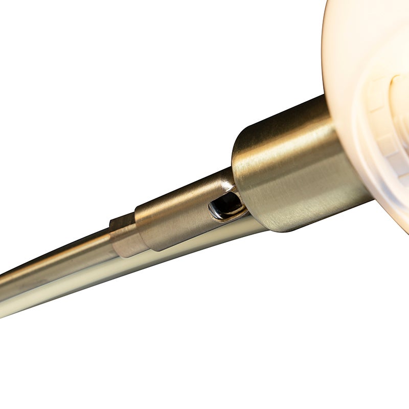 Lampadaire sixties marmo - 5 lumière - H 2155 mm - Doré/Laiton - Moderne, Design - Éclairage intérieur - Salon I Chambre - 7