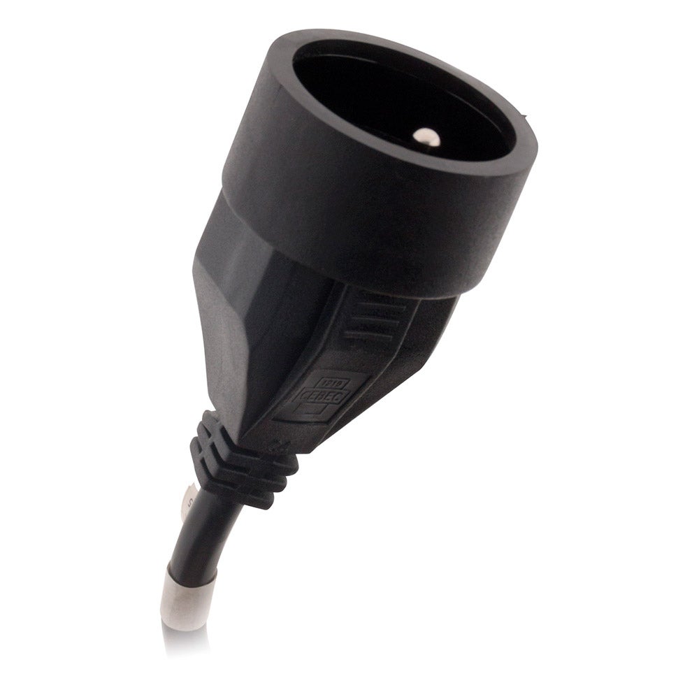 Prolongateur 16A HO5VV-F 3G1,5mm² - noir 5m - Zenitech - 3