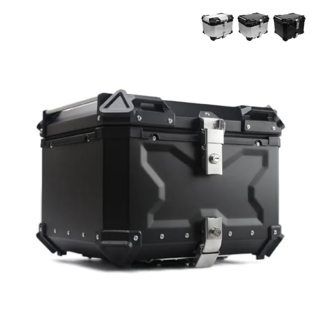 Bauletto moto posteriore 55 litri universale per un casco Maverick L - Nero