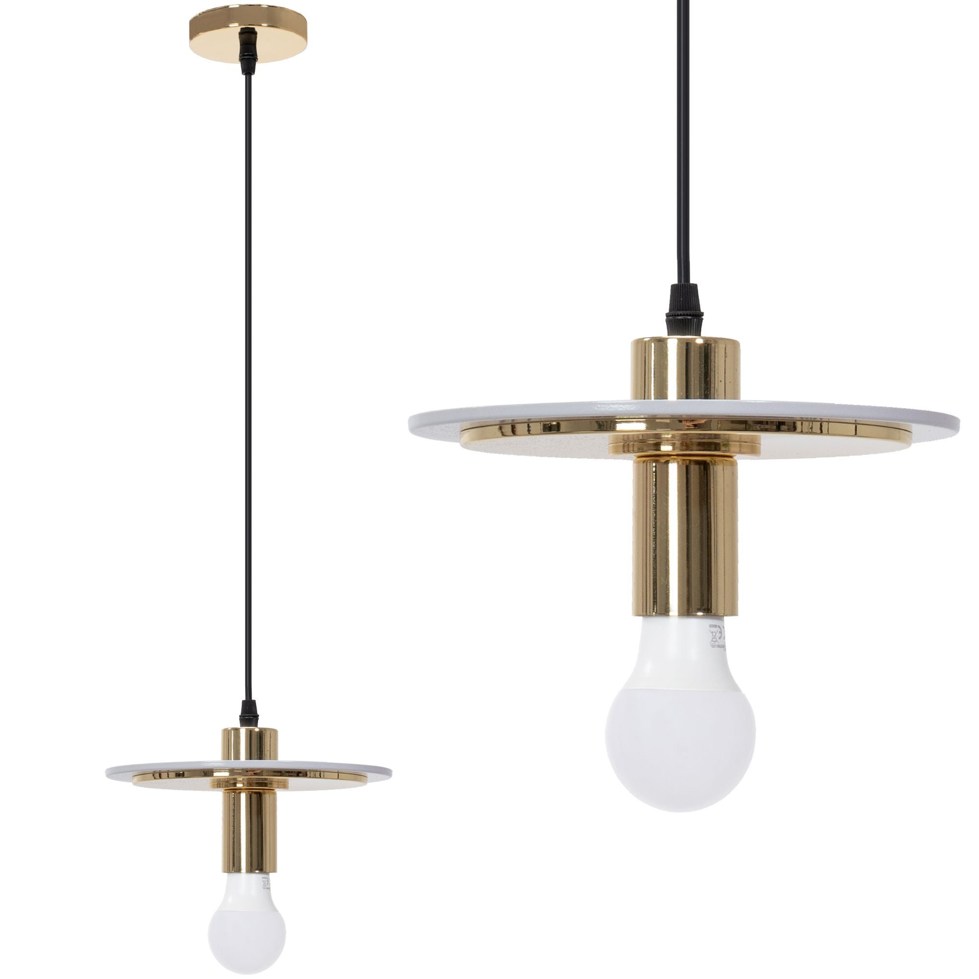 Lampa Sufitowa Wisząca Toolight App1213-1Cp Złoty