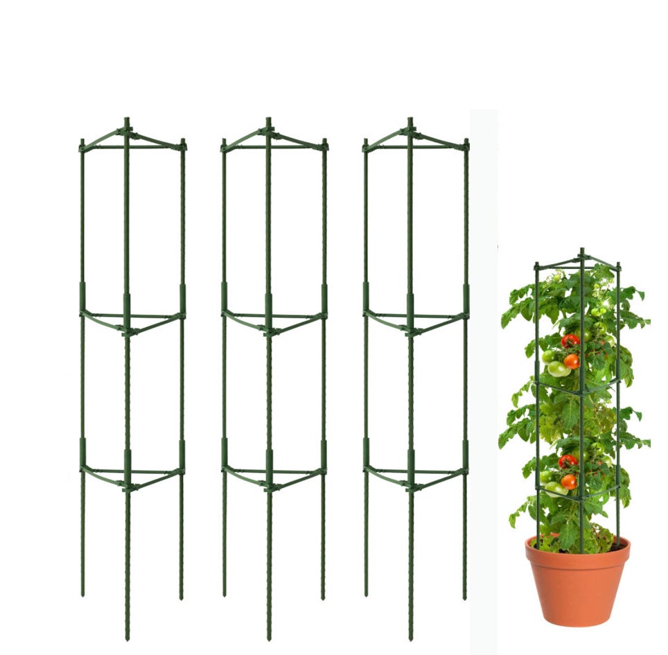 60 Clip Regolabili Per Piante: Morsetti Di Supporto 360° Per Giardino, Vasi E Fiori