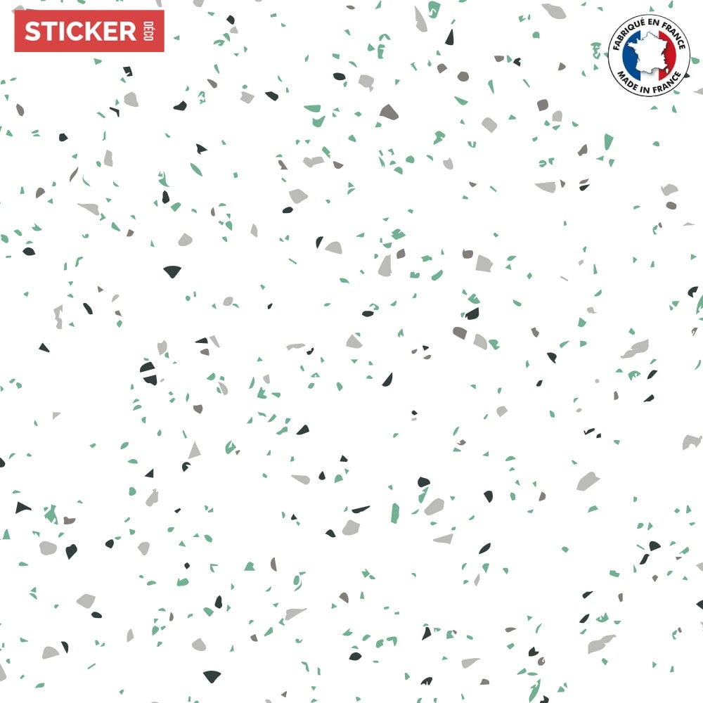 Crédence Adhésive Terrazzo Menthe - 100 x 40 cm - 2