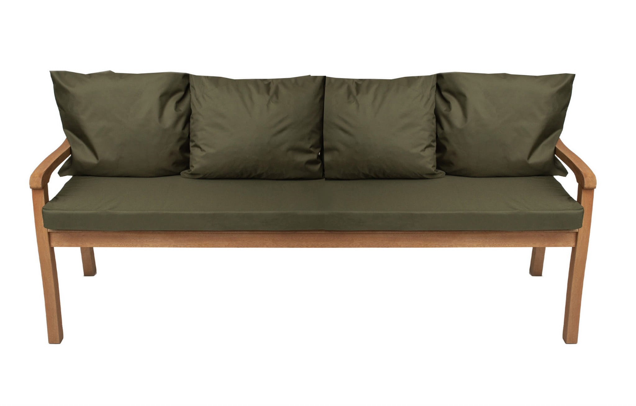 Cojín para banco de jardín 3 plazas cojín de banco 180x60/4x50x56cm, cojín de exterior, cojines de columpio verde, cojín de asiento, cojín de respaldo
