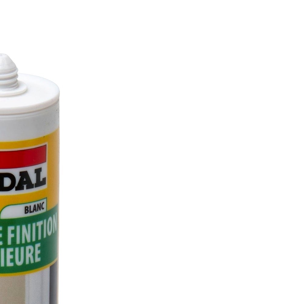 Mastic acrylique Soudal blanc cartouche 300 ml pour maçonnerie et joints de façade - 6