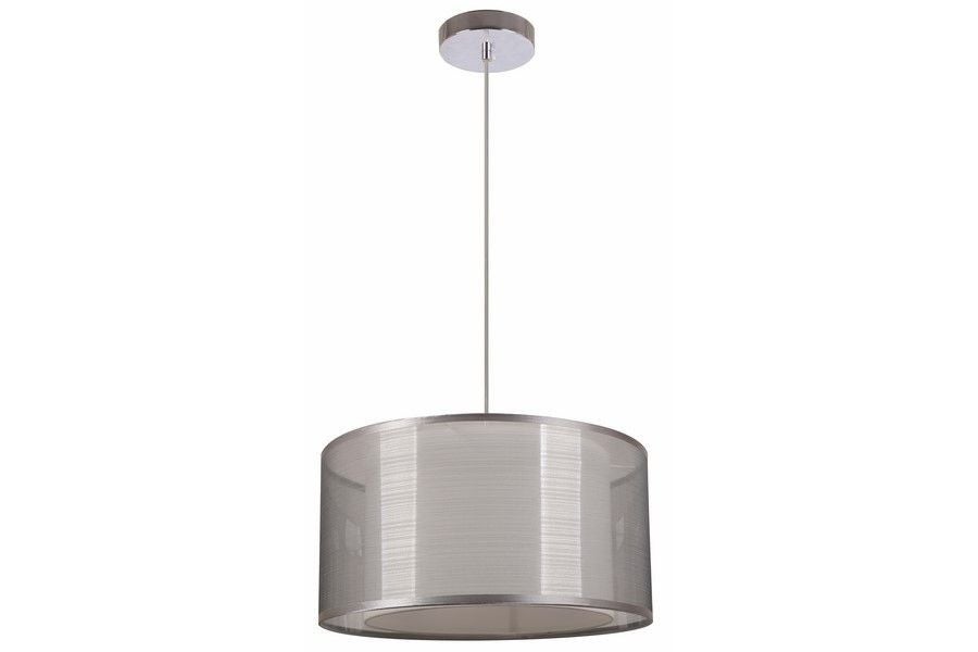 Lampa wisząca Martina chromowana 1xE27x60W styl klasyczny wym: 100 x 40 x 40 cm metal Reality