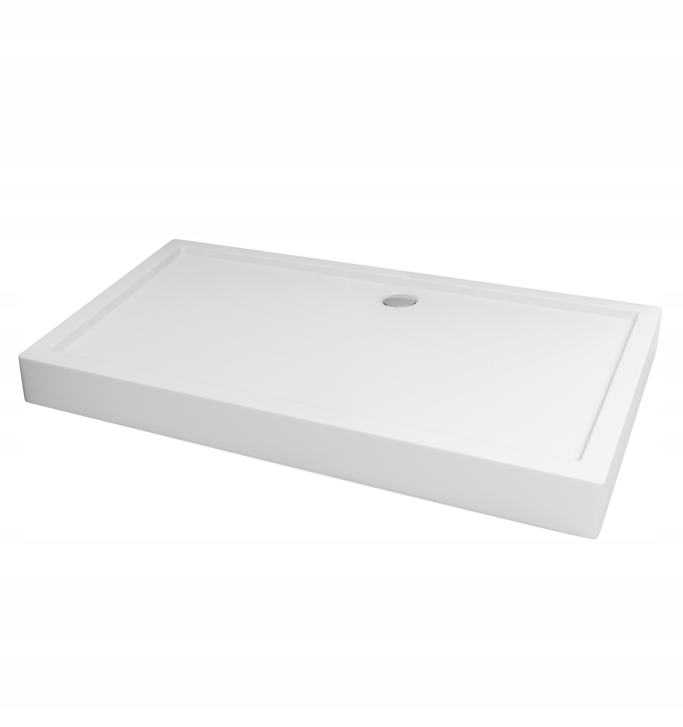 Brodzik prysznicowy Durasan 120x80x14 biały akrylowy najtańszy brodzik prostokątny 1 szt.